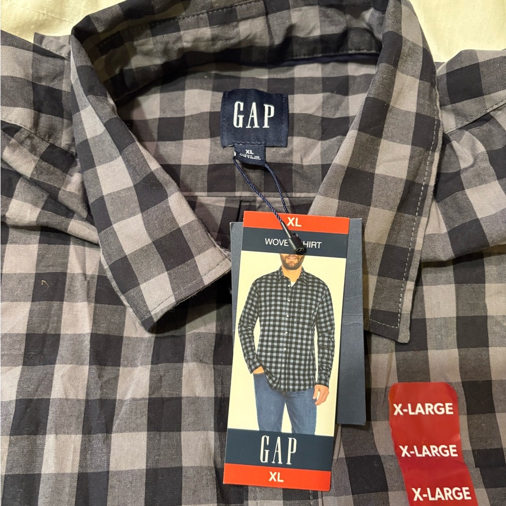 GAP “Willow”Plaid Shirt NWT. Long sleeve
